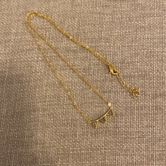 Blue Ruby Druzy Necklace - Picture 2 of 2